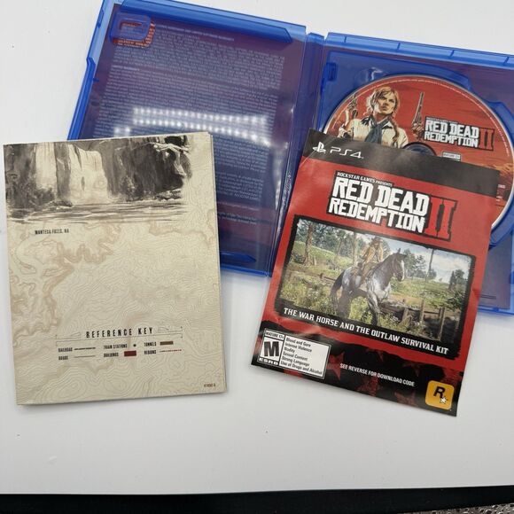 Red Dead Redemption 2 PS4 2018 Complete CIB Tested Working - Picture 7 of 12